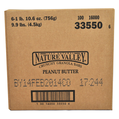 Nature Valley® GRANOLA BAR CRUNCHY PEANUT BUTTER DOUBLE