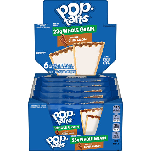 Kellogg's® PASTRY POP-TARTS® MADE W/ WHOLE GRAIN FROSTED CINNAMON