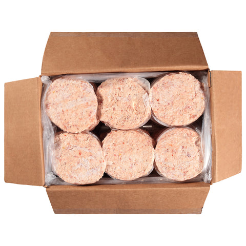 Silver Medal (SF) SAUSAGE PATTY FORMAX 58% LEAN 4 OZ