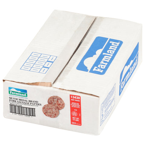 Silver Medal (SF) SAUSAGE PATTY FORMAX 58% LEAN 4 OZ