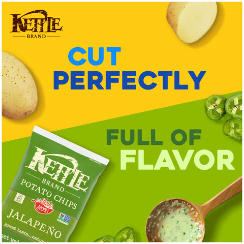 Kettle Foods CHIP POTATO KETTLE JALAPENO