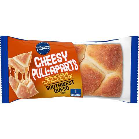 Pillsbury Cheesy Pull-Apart Southwest Queso Bread, 3.88 Ounce -- 72 per case