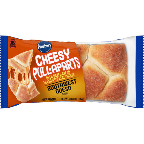 Pillsbury Cheesy Pull-Apart Southwest Queso Bread, 3.88 Ounce -- 72 per case