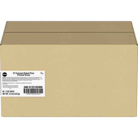 General Mills Pillsbury Baked Pinched Sliced Croissant, 2 Ounce -- 64 per case.