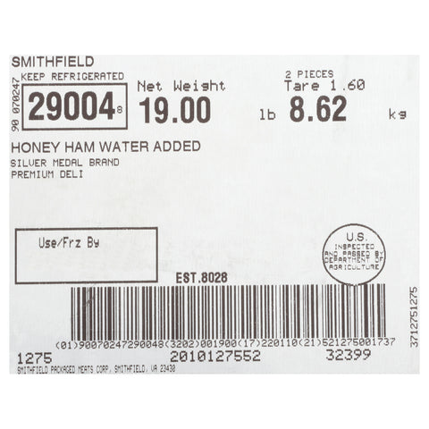 Farmland (SF) HAM SMOKED HONEY WATER ADDED