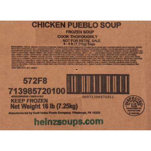 Truesoups® SOUP CHICKEN PUEBLO 572F8/78001550