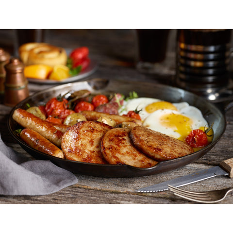 Farmland Silver Medal Fully Cooked Smoked Pork Sausage Patty, 10 Pound.