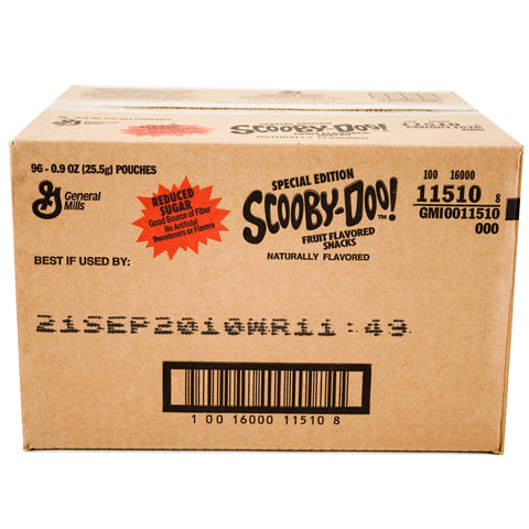 Betty Crocker® SNACK FRUIT SHAPES® SCOOBY-DOO REDUCED SUGAR
