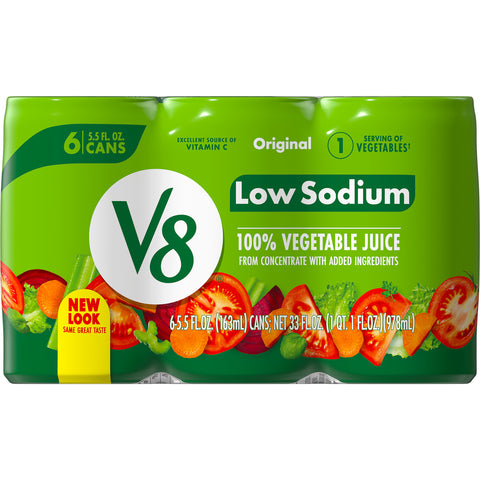 V8® JUICE VEGETABLE 100% LOW SODIUM CAN