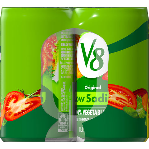 V8® JUICE VEGETABLE 100% LOW SODIUM CAN