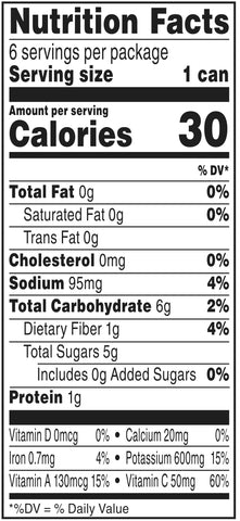 V8® JUICE VEGETABLE 100% LOW SODIUM CAN