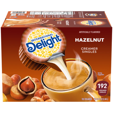 International Delight CREAMER LIQUID NON DAIRY HAZELNUT ASEPTIC SINGLE SERVE CUP