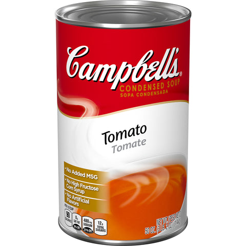 Campbells Condensed Tomato Soup - 50 oz. can, 12 per case