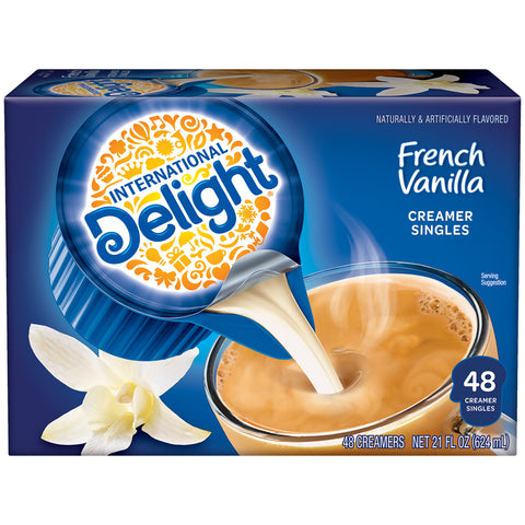 International Delight CREAMER NON DAIRY FRENCH VANILLA SINGLE SERVE ASEPTIC/SHELF STABLE