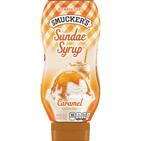 Topping Syrup Sundae Caramel Squeeze Bottle