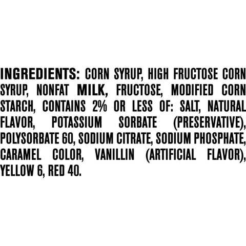 Topping Syrup Sundae Caramel Squeeze Bottle