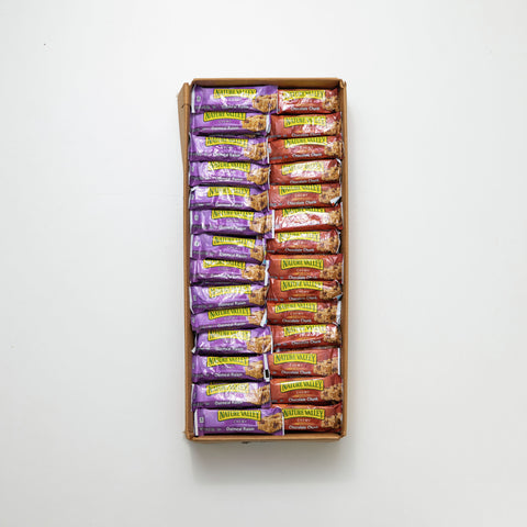 Nature Valley Chewy Chocolate Chip and Oatmeal Raisin Granola Bar Variety Pack, 0.89 Ounce -- 120 per case