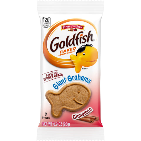 Pepperidge Farm® SNACK GIANT CINNAMON GOLDFISH® GRAHAMS WHOLE GRAIN