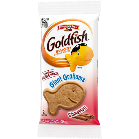 Pepperidge Farm® SNACK GIANT CINNAMON GOLDFISH® GRAHAMS WHOLE GRAIN