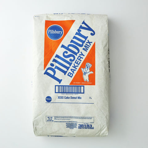 Pillsbury Butter Cake Donut Mix Vanilla, 50 Pound