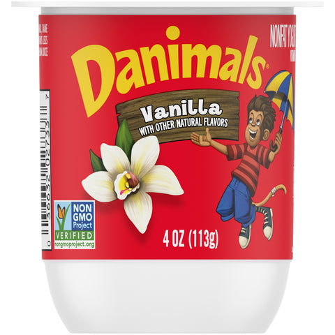 Yogurt Vanilla Danimals Cup Non Fat