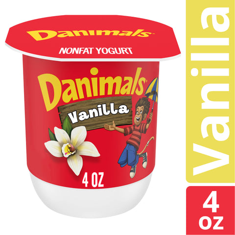 Yogurt Vanilla Danimals Cup Non Fat