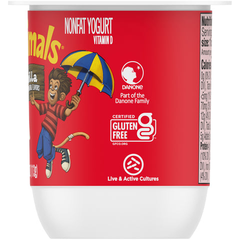 Yogurt Vanilla Danimals Cup Non Fat