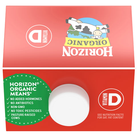 Horizon Organic MILK HOMOGENIZED ORGANIC UHT