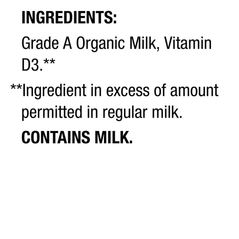 Horizon Organic MILK HOMOGENIZED ORGANIC UHT