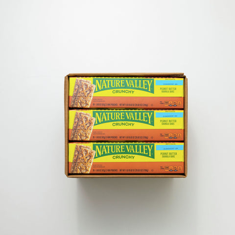 Nature Valley® GRANOLA BAR CRUNCHY PEANUT BUTTER DOUBLE