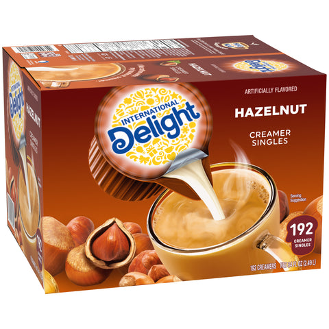 Creamer Liquid Non Dairy Hazelnut Aseptic Single Serve Cup