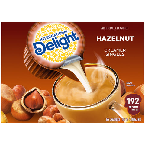 Creamer Liquid Non Dairy Hazelnut Aseptic Single Serve Cup