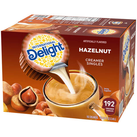 Creamer Liquid Non Dairy Hazelnut Aseptic Single Serve Cup