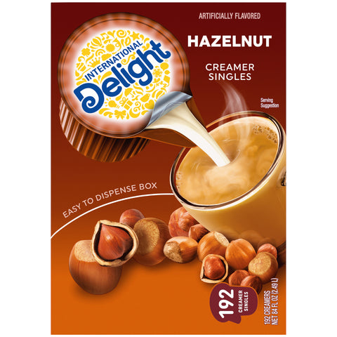 Creamer Liquid Non Dairy Hazelnut Aseptic Single Serve Cup