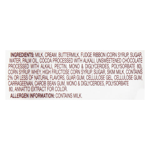 Blue Bunny Chocolate Marble Ice Cream Cup, 4 Fluid Ounce -- 48 per case