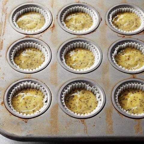 General Mills Pillsbury Tubeset Lemon Poppy Seed Muffin Batter, 3 Pound -- 6 per case.