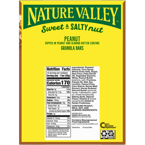 Nature Valley® GRANOLA BAR SWEET & SALTY PEANUT BAR