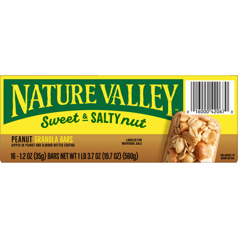 Nature Valley® GRANOLA BAR SWEET & SALTY PEANUT BAR