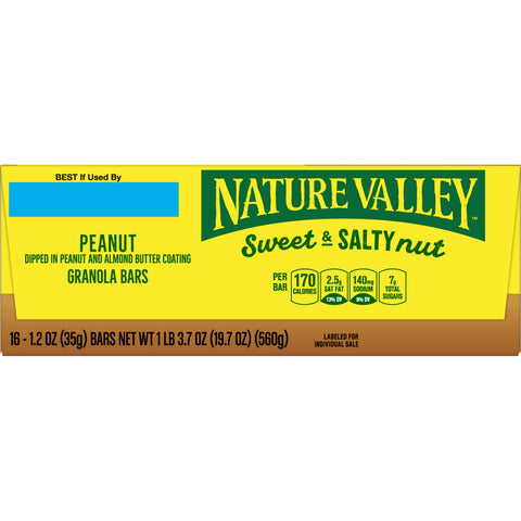 Nature Valley® GRANOLA BAR SWEET & SALTY PEANUT BAR