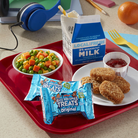Kellogg's® SNACK RICE KRISPIES TREATS® MINI SQUARES MADE WITH WHOLE GRAIN
