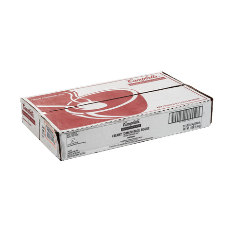 Campbells Creamy Tomato Basil Bisque Soup, 4 Pound -- 3 per case.