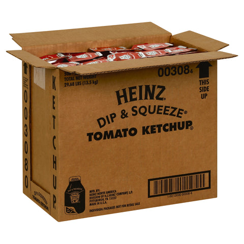 Ketchup Dip & Squeeze Single Serve Packet 003080/78000012
