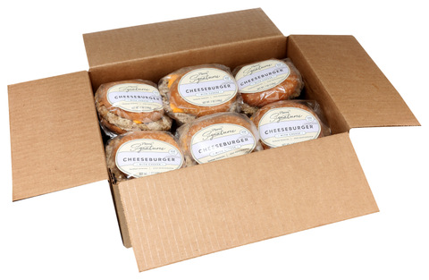 Burger Cheeseburger Signature Microwaveable Bun 7 Oz 12310