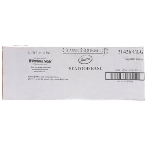 Classic Gourmet Reserve Seafood Base, 1 Pound -- 6 per case.