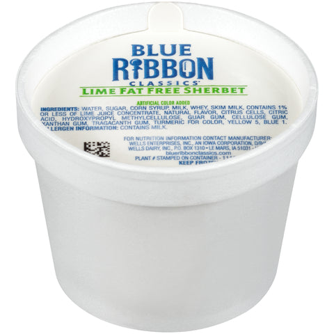 Blue Bunny SHERBET LIME CUP