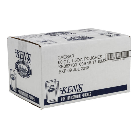 Ken's Foods DRESSING CAESAR SINGLE SERVE POUCH