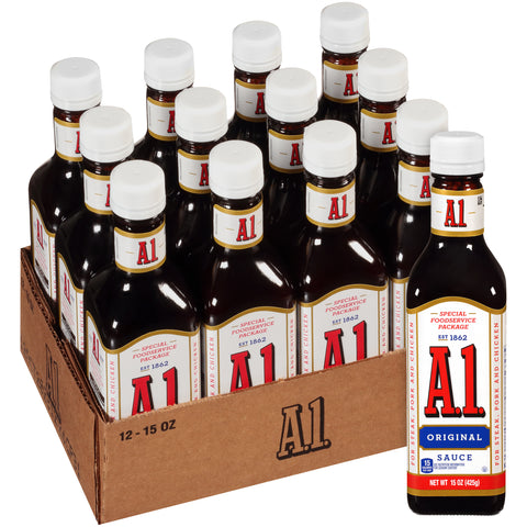 A1 Steak Sauce Restaurant, 15 Ounce -- 12 Per Case