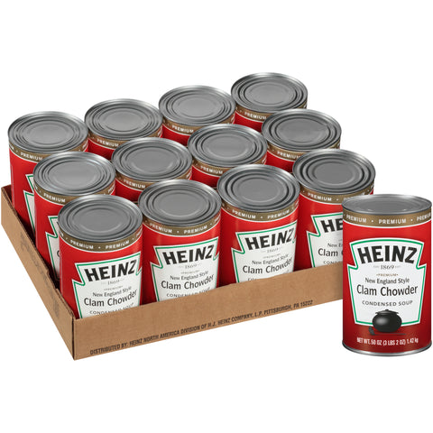Heinz® SOUP NEW ENGLAND CLAM CHOWDER CONDENSED 796900