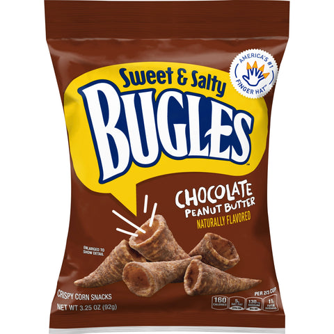 Bugles® BUGLES PEANUT BUTTER CHOCOLATE SWEET & SALTY