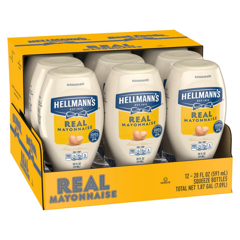Hellmann's® MAYONNAISE REAL SQUEEZE BOTTLE